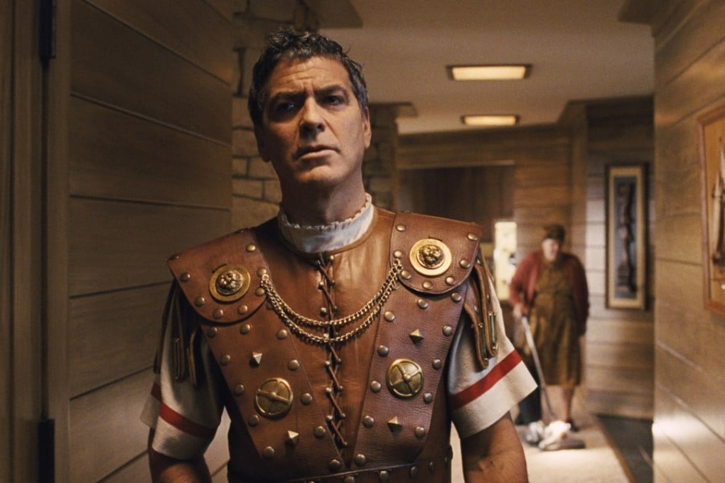George Clooney plays an idiotic movie star in Hail, Caesar! Directed by Ethan Coen and Joel Coen, the film also stars Josh Brolin.
