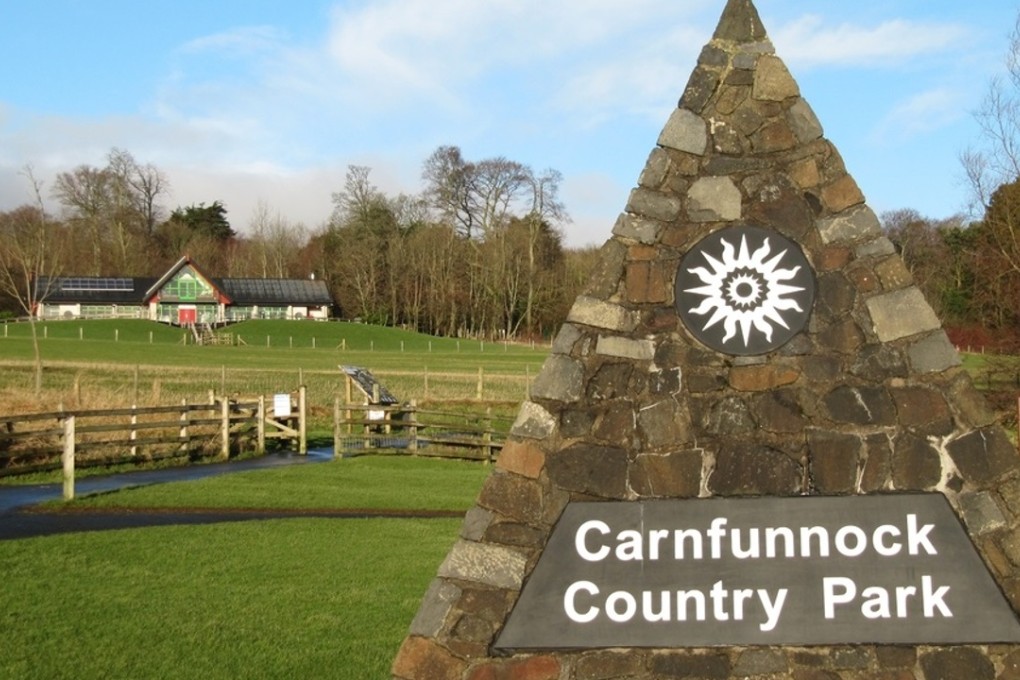 The bomb-making materials were found buried in plastic barrels in Carnfunnock Country Park. Photo: Mid and East Antrim Borough Council