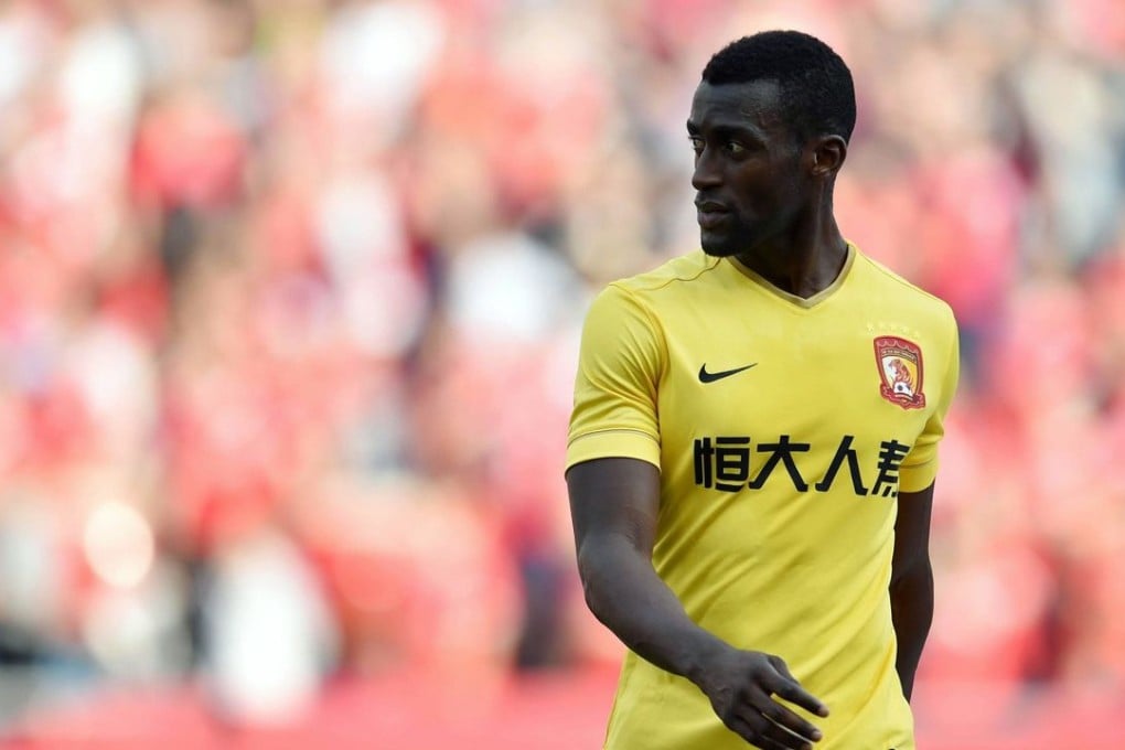 Jackson Martinez of Guangzhou Evergrande scored but finished on the losing side. Photo: AFP