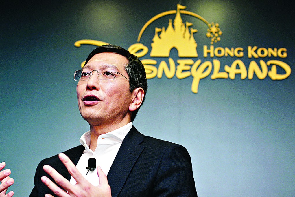 Andrew Kam, managing director of Hong Kong Disneyland. Photo: Bruce Yan