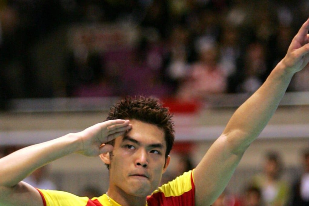 World number one Lin Dan celebrating a previous win over great rival Peter Gade from Denmark. Gade says the best is yet to come from Lin. Photo: Reuters