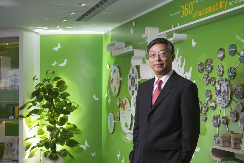 Fuji Xerox managing director Herbert Hui. Photo: Gary Mak