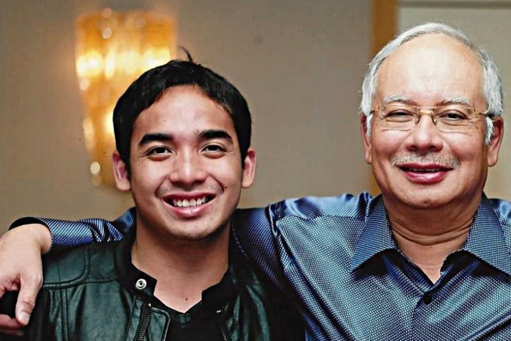 Norashman Najib with his father, Najib Razak, the Malaysian prime minister. A top international DJ was asked to make way for Norashman at Singapore nightclub Zouk but refused.