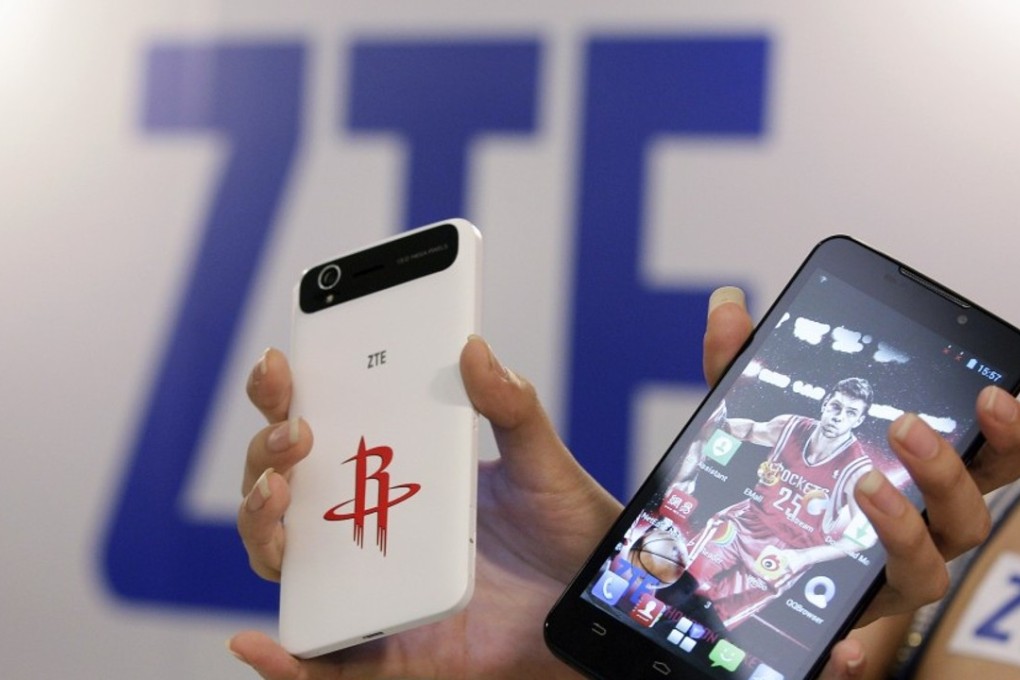 Suppliers to ZTE of components or other products made in the United States must now apply for permission to export them to the Chinese company from the US Commerce Department. Photo: Reuters