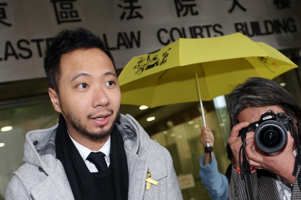 Activist Ken Tsang, who was allegedly beaten by police, also faces a charge of assaulting and resisting officers. Photo: K. Y. Cheng