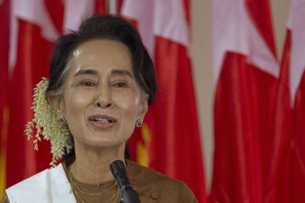 National League for Democracy party leader Aung San Suu Kyi. Photo: AP