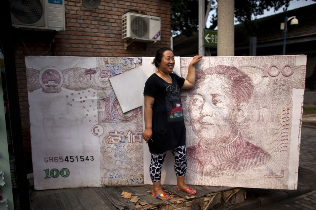 The Chinese currency is over-strong at present because the authorities wish to retain buying power. Photo: AP