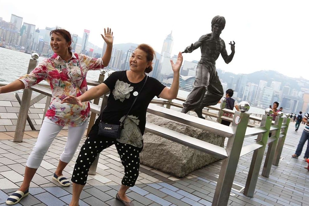 This part of the Avenue of Stars is being renovated. The plan for the extension into Tsim Sha Tsui East has been scrapped. Photo: Nora Tam