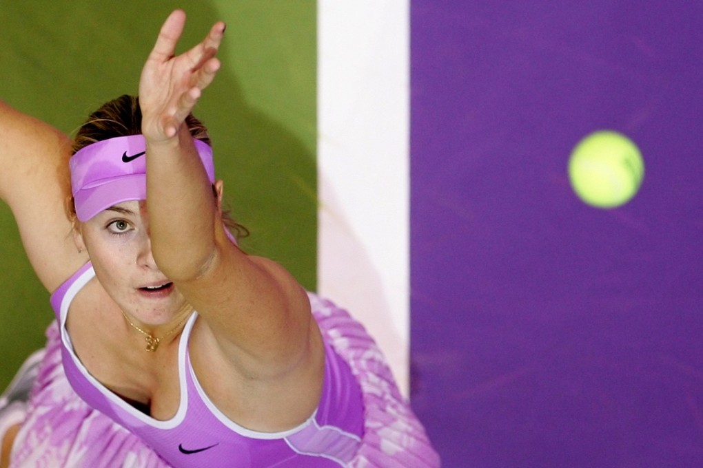 Maria Sharapova’s playing career is hanging in the balance. Photo: AP