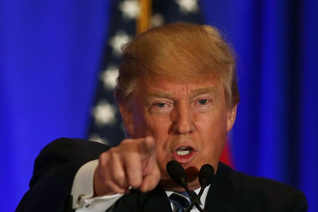 No one is asking how Donald Trump’s corporate empire appears to be ticking over perfectly well while the man who claims to be vital for its business is storming around the country on the presidential campaign trail. Photo: AFP