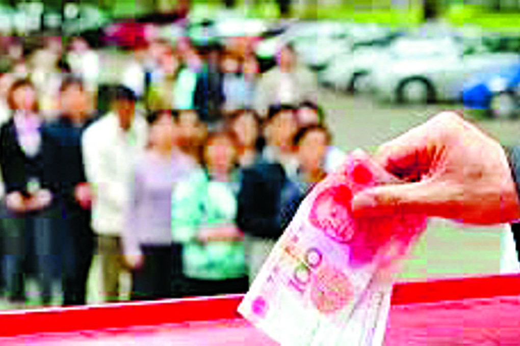 China’s top legislators will weigh up a proposal for the country’s first charity law. Photo: SCMP Pictures