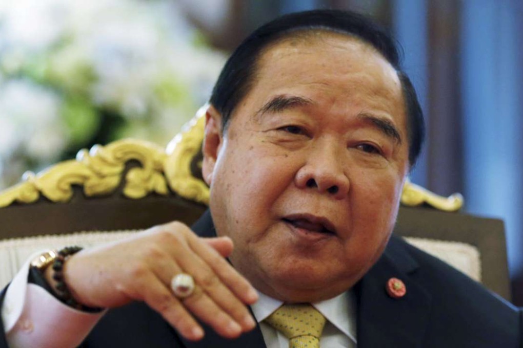 Thailand’s Deputy Prime Minister and Defence Minister Prawit Wongsuwan. Photo: Reuters