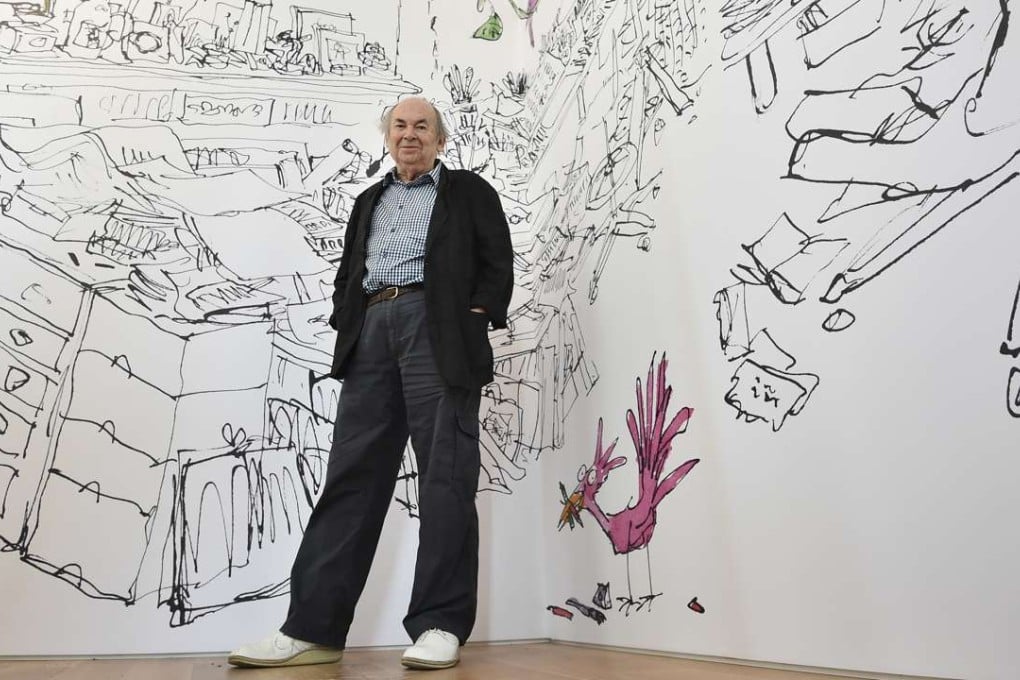Quentin Blake at an exhibition of his work in London in 2014. Photo: AFP