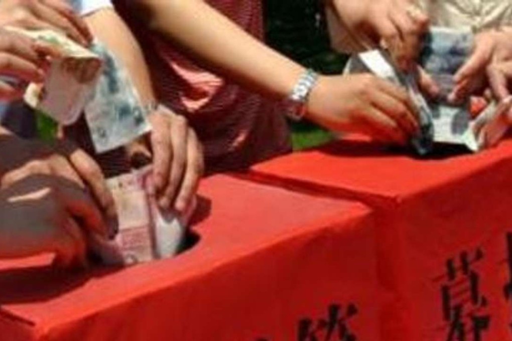 The Chinese public’s confidence in charities has been hit by a series of recent scandals. Photo: SCMP Pictures