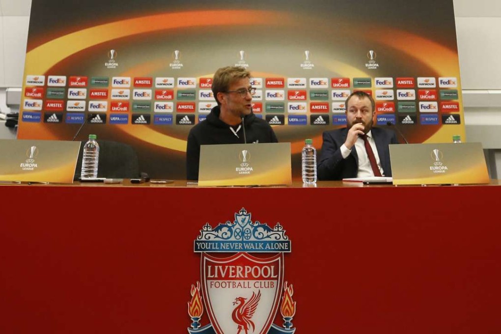 Liverpool manager Juergen Klopp is looking forward to renewing hostilities with Manchester United on Thursday night. Photo: Reuters