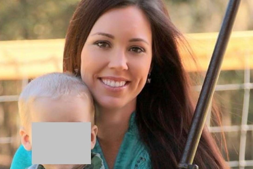 US gun-rights advocate Jamie Gilt, pictured with her son and a rifle, was shot by the four-year-old boy on Tuesday while driving in Florida. The boy apparently found a .45 calibre handgun in the back of Gilt's car and shot her through the front seat by accident. Photo: Twitter