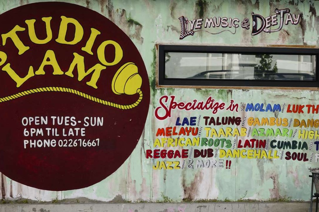 A mural outside Studio Lam bar, in Bangkok. Photos: Shiraz Randeria