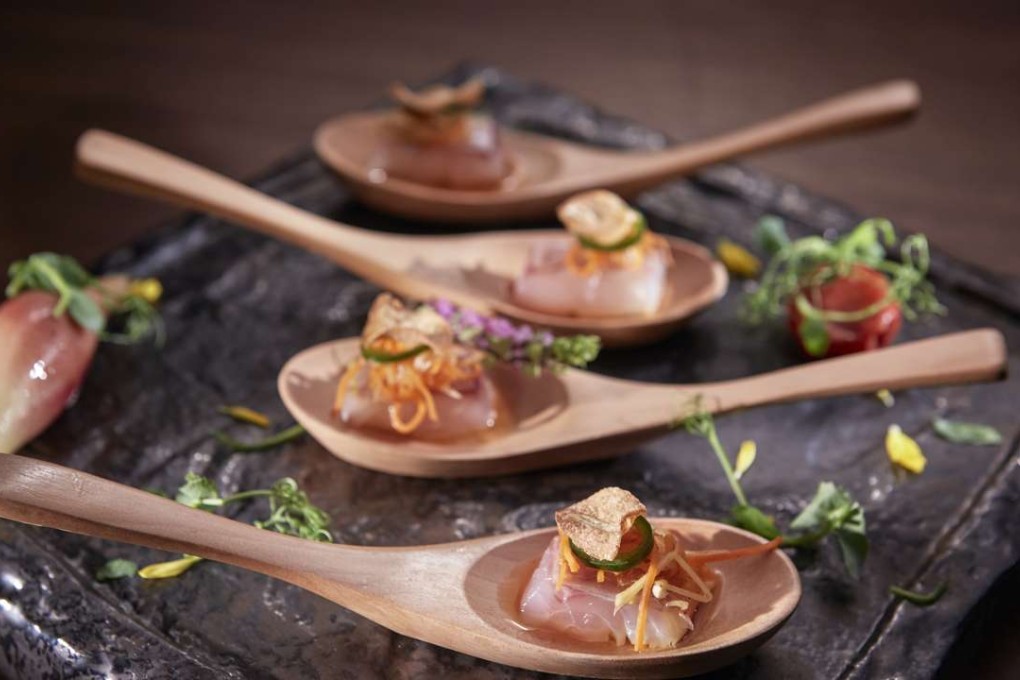 Red mullet escabeche, cured in escabech ponzu at Koko.