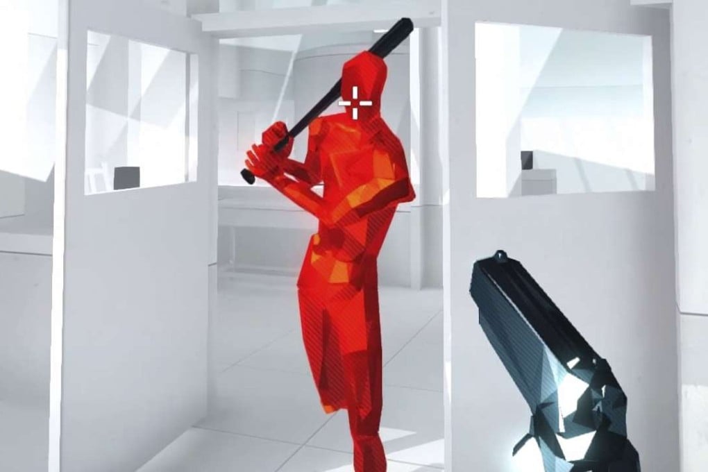 Superhot looks very minimalistic and keeps its focus on the gameplay.