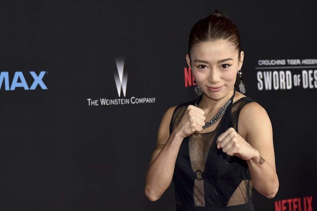 JuJu Chan at the Los Angeles premiere of Crouching Tiger, Hidden Dragon: Sword Of Destiny.