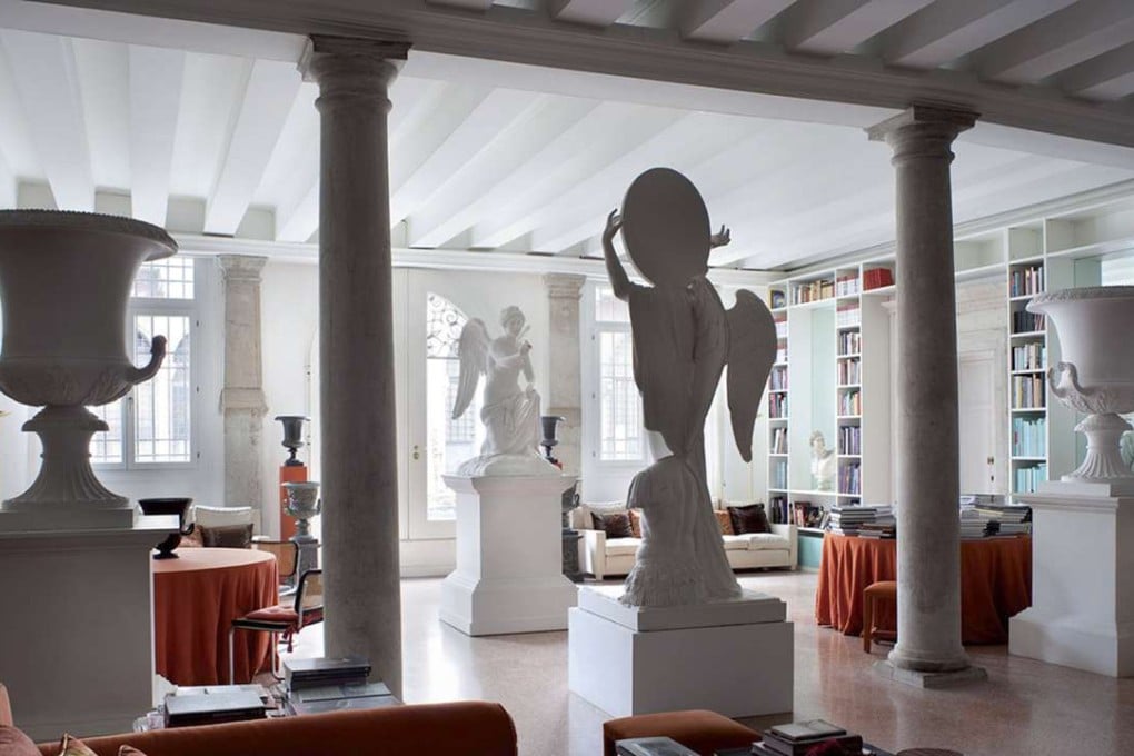 The monumental hall of the Ca’ Corner, one of the interiors celebrated in this sumptuous new book.