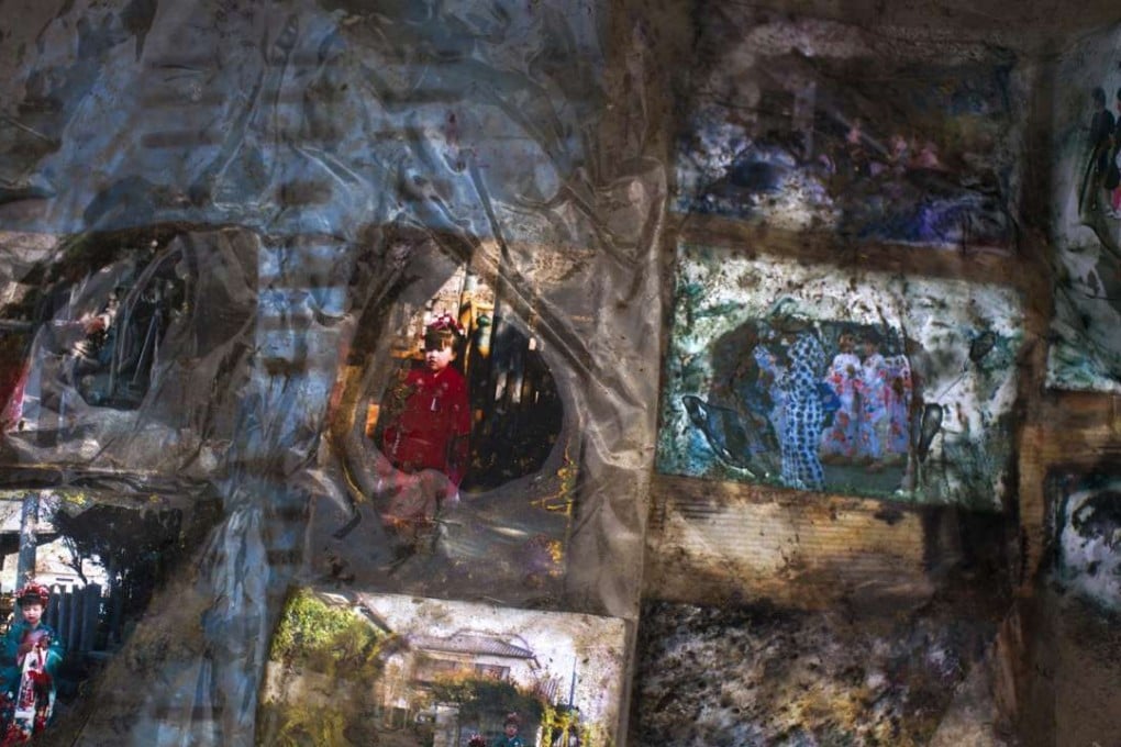 A waterlogged family photo album left behind in the town of Namie, Japan on Fukushima's tsunami-ravaged coast. Photo: AP