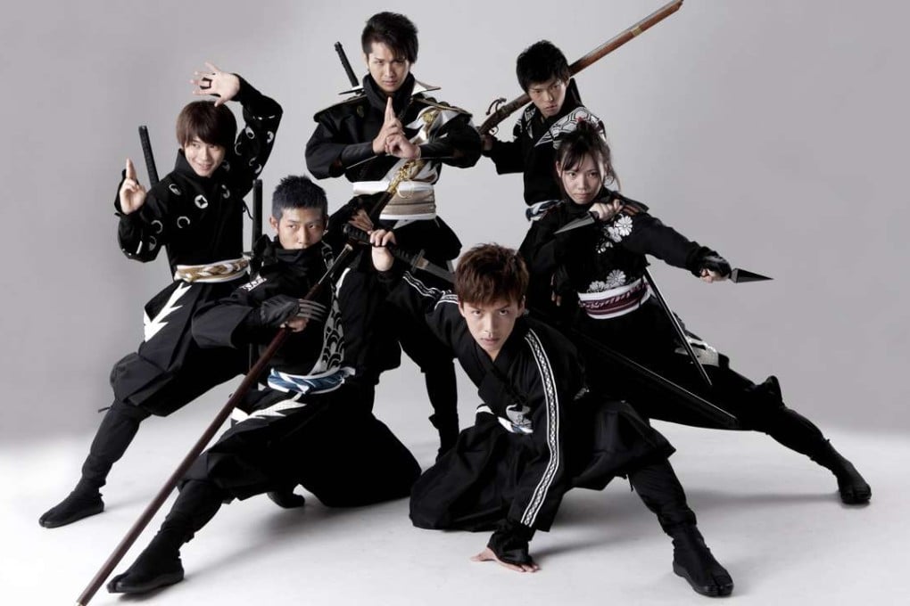 Ninjas hired by the tourism bureau. Photo: AFP