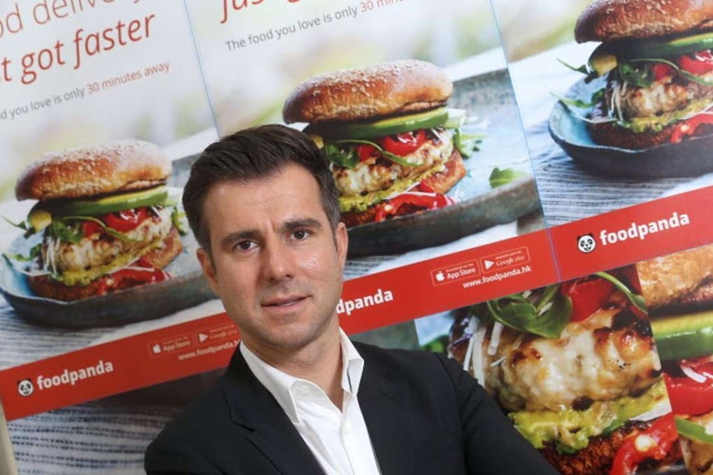 Foodpanda chief executive officer Ralf Wenzel said drone deliveries have been tested in Singapore. Photo: K. Y. Cheng