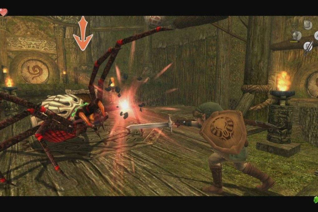 Screenshot from The Legend of Zelda: Twilight Princess HD.