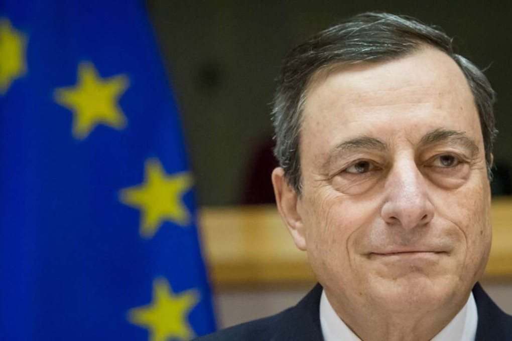 Beijing will be hoping that European Central Bank president Mario Draghi has got it right this time with his mega-stimulus package. Photo: EPA
