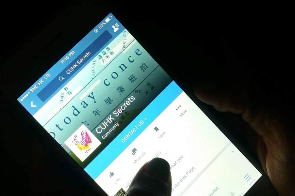 The Post found more messages related to emotional distress and suicide in the Chinese University Facebook group, “CUHK Secrets”, than on other universities’ pages.