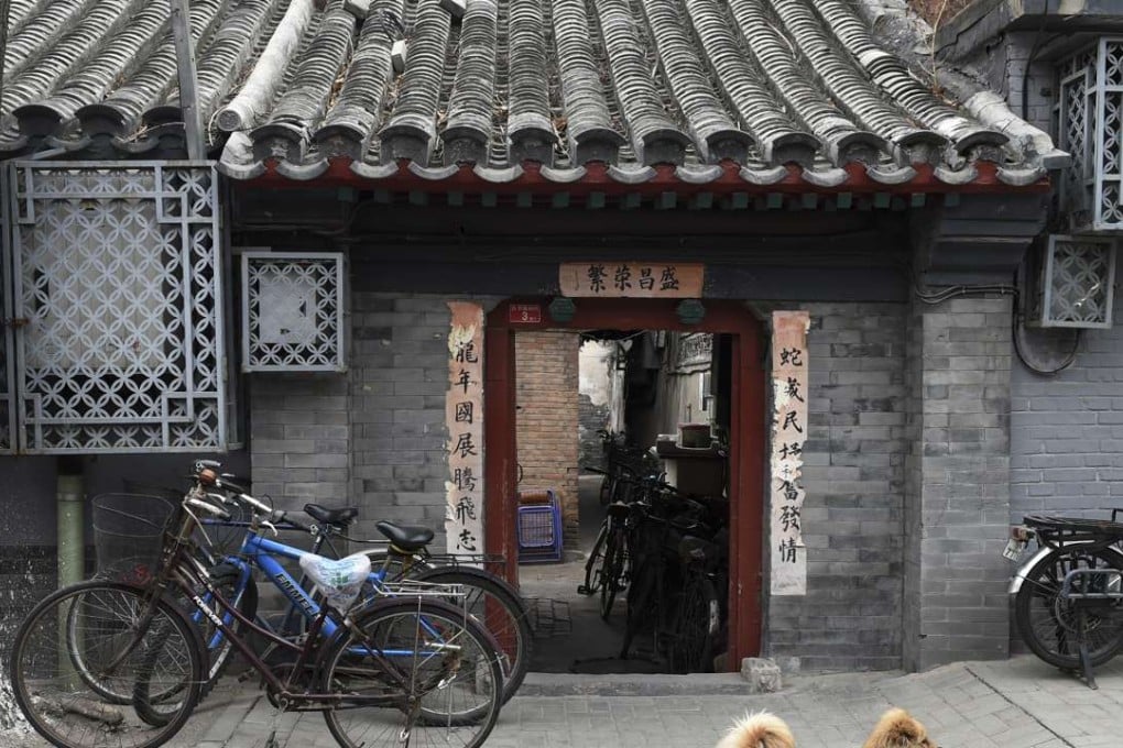 A traditional hutong in Beijing. Residents seem to prefer small but connected neighbourhoods, say some city planners. Photo: AFP