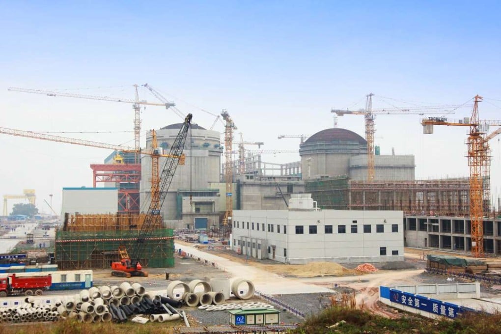 The first 1,080 MW unit of the Fangchenggang nuclear plant entered commercial operation at the start of the year. Photo: SCMP Pictures
