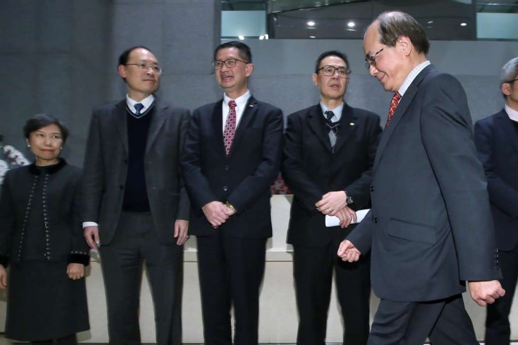 Hong Kong Secretary for Education Eddie Ng Hak-kim faced tough questions. Photo: Sam Tsang