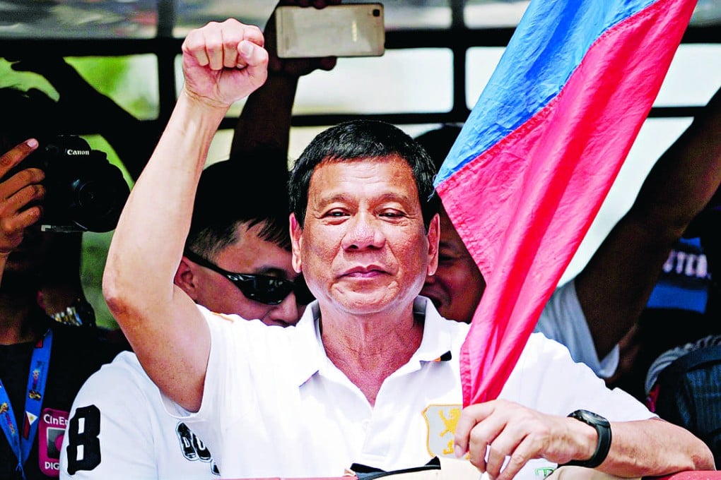 Duterte's 'kill the criminals' campaign cry attracting support for his  presidential bid | South China Morning Post