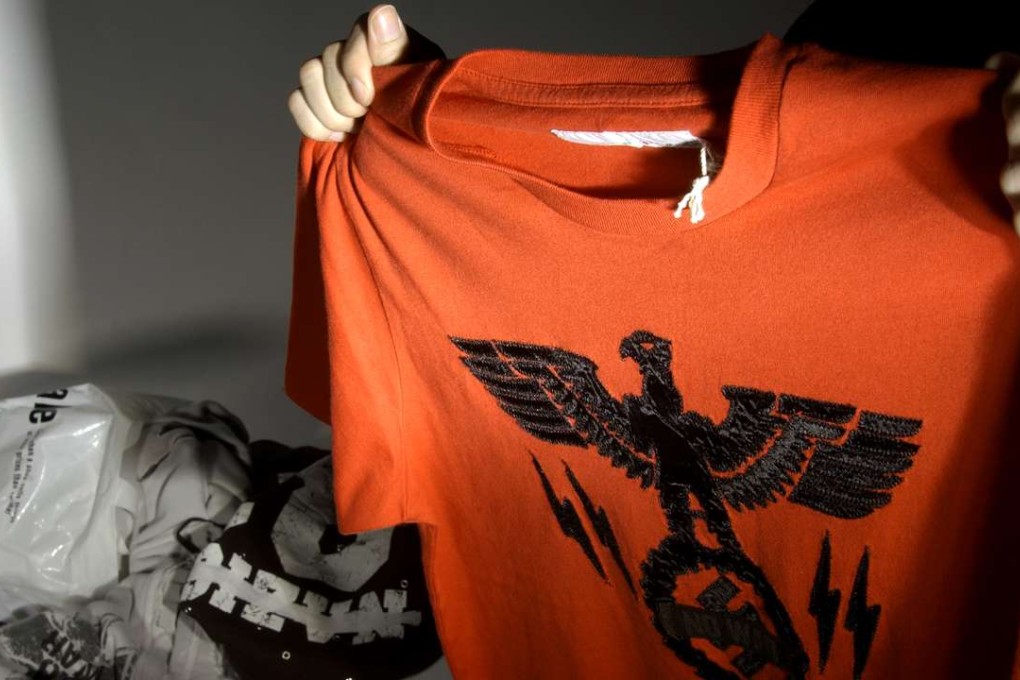 Nazi-themed clothes from Hong Kong chain Izzue outraged many in the city in 2003, but the company initially resisted withdrawing them from sale.