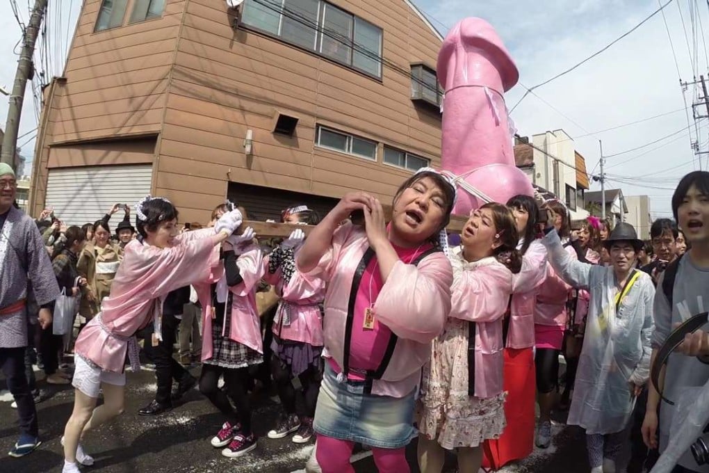 The Kanamara Matsuri, or Festival of the Steel Phallus, is becoming increasingly popular, and last year more than 30,000 Japanese and foreigners attended. Funds raised go towards research into HIV and Aids. Photos: John Daub