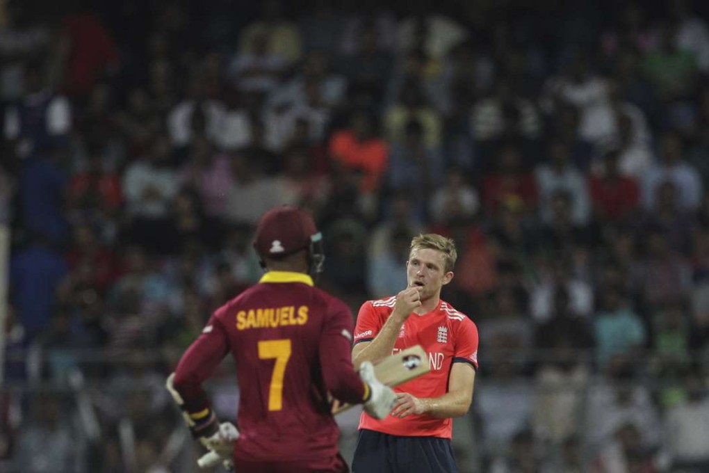 England were comprehensively beaten by a powerful West Indies outfit in the World T20 opener. Photo: AP