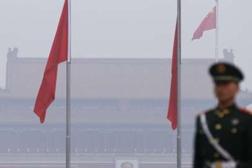 Smog in Bejing ahead of the opening of the National People’s Congress earlier this month. Photo: Reuters