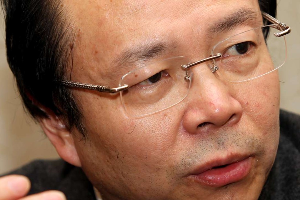 Lai Xiaomin, president of the Huarong Asset Management, said Huarong was the most appropriate firm to handle the debt-to-equity swap schemes. Photo: Simon Song