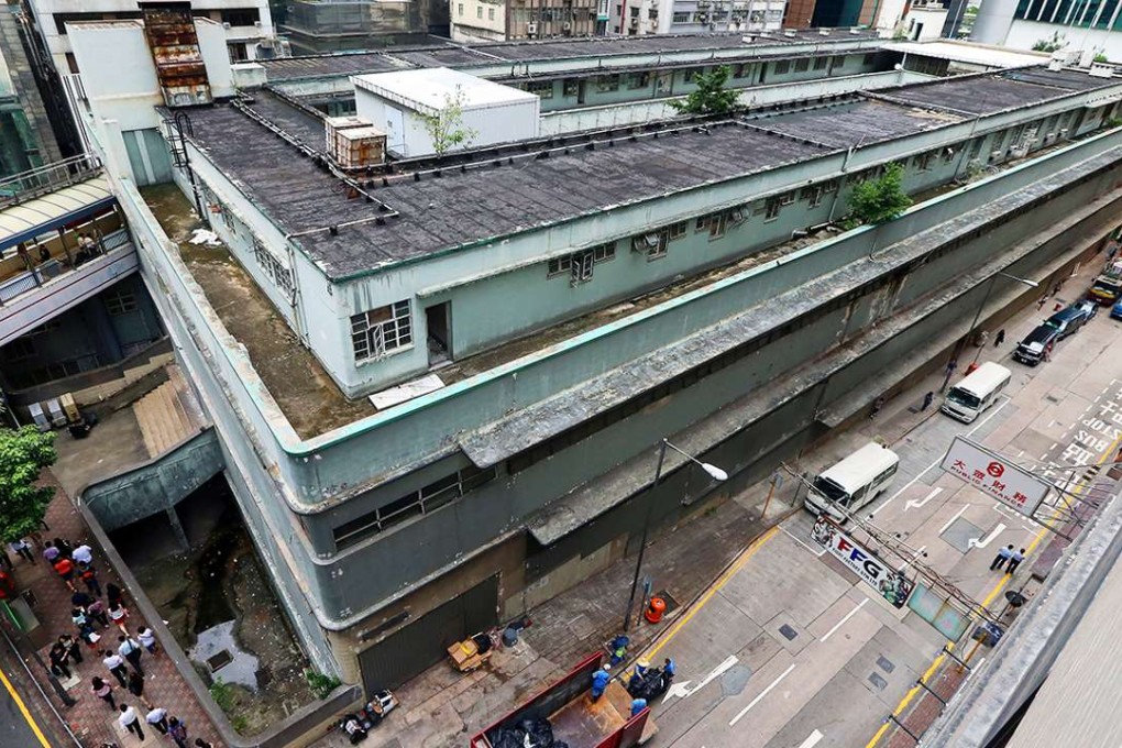 The URA said it would try to provide as much green space as possible at the former Central Market. Photo: David Wong