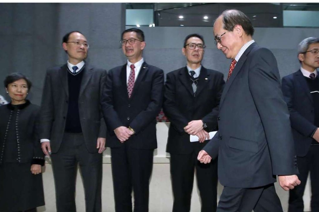 Hong Kong Secretary for Education Eddie Ng Hak-kim faced tough questions. Photo: Sam Tsang