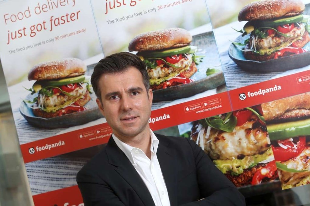 Foodpanda CEO Ralf Wenzel said growing competition in the city has helped all players by raising awareness of food delivery services. Photo: K. Y. Cheng