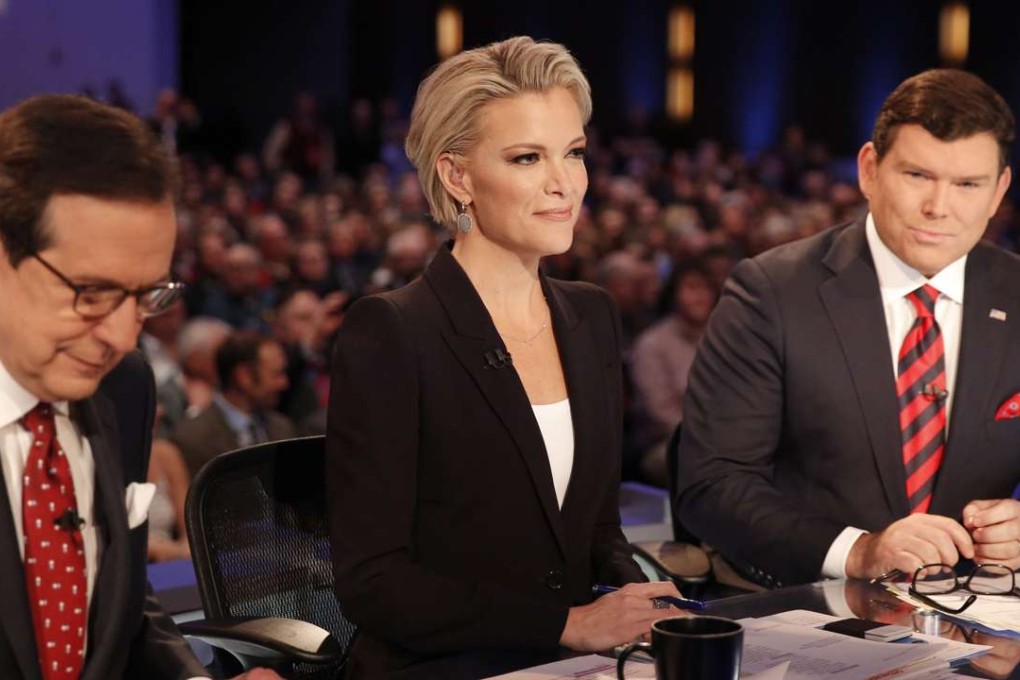 Fox News Channel anchor Megyn Kelly (centre). Photo: Reuters