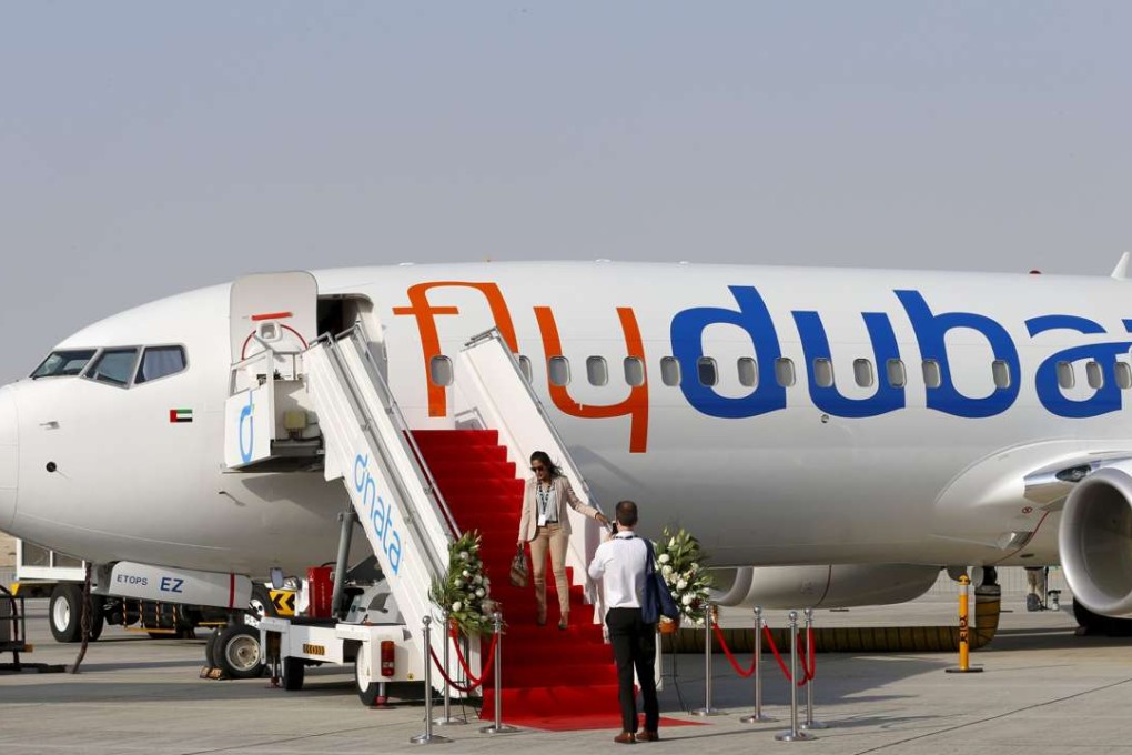 The Flydubai airline is investigating. Photo: Reuters