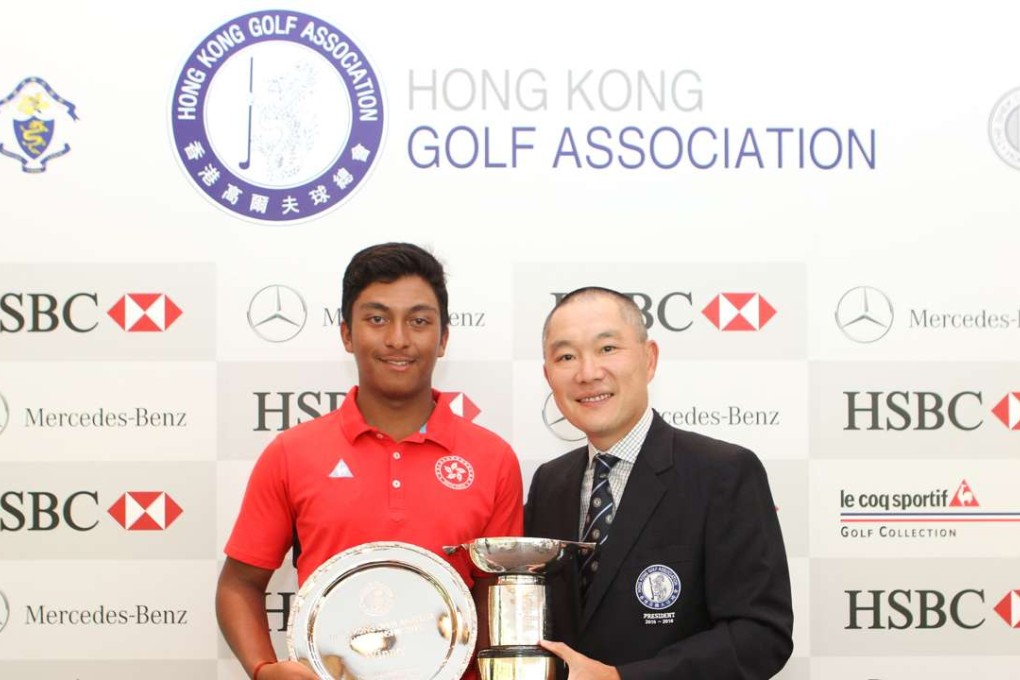 Leon DSouza is dreaming big after being inspired by the likes of Tiger Woods. Photo: SCMP Pictures