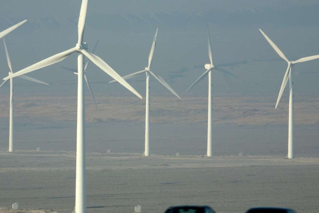China’s National Energy Administration has issued a directive that regions suffering from the worst wind power wastage due to power grid bottlenecks must put new projects on hold and increase utilisation above a guaranteed minimum. Photo: AFP