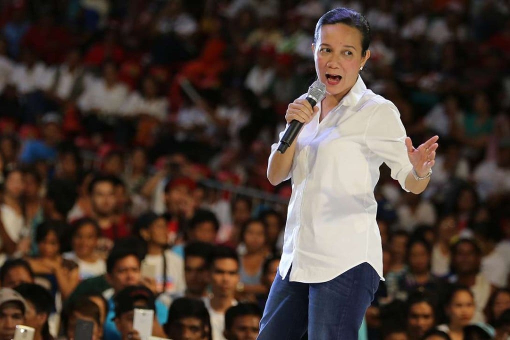 Filipino Presidential candidate Senator Grace Poe. Photo: EPA