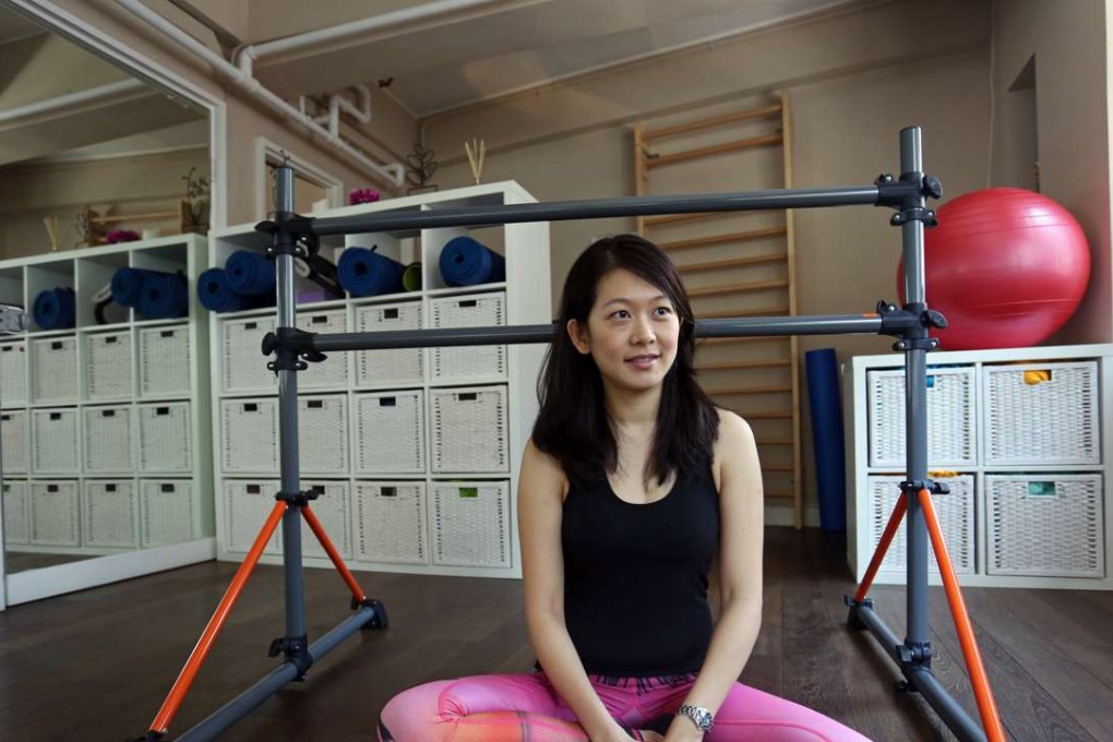 Pilates and barre instructor Karen Lim, at Barre 2 Barre in Central. Photos: Jonathan Wong