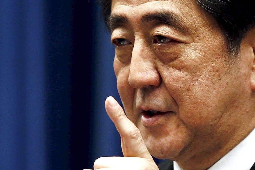 Japanese Prime Minister Shinzo Abe. Photo: Reuters
